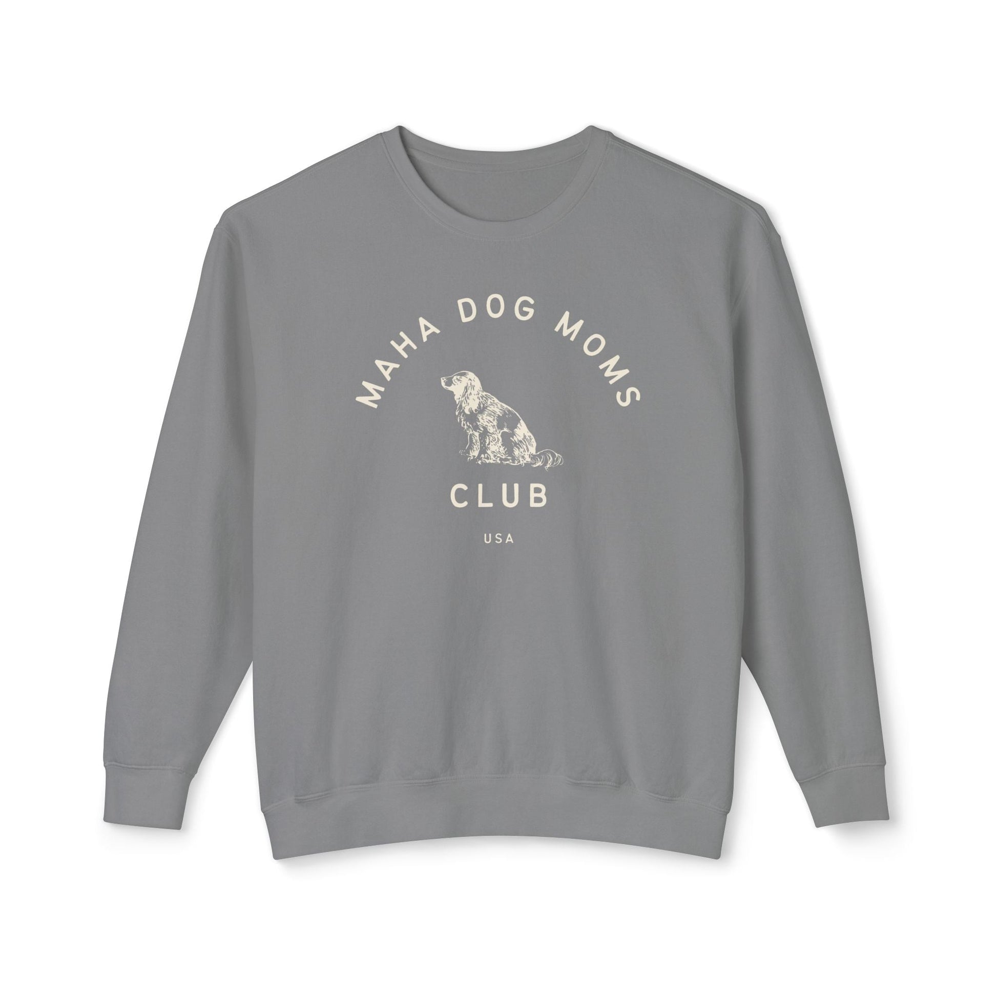 MAHA Dog Moms Club Unisex Lightweight Crewneck Sweatshirt - Team Kennedy Official Merchandise