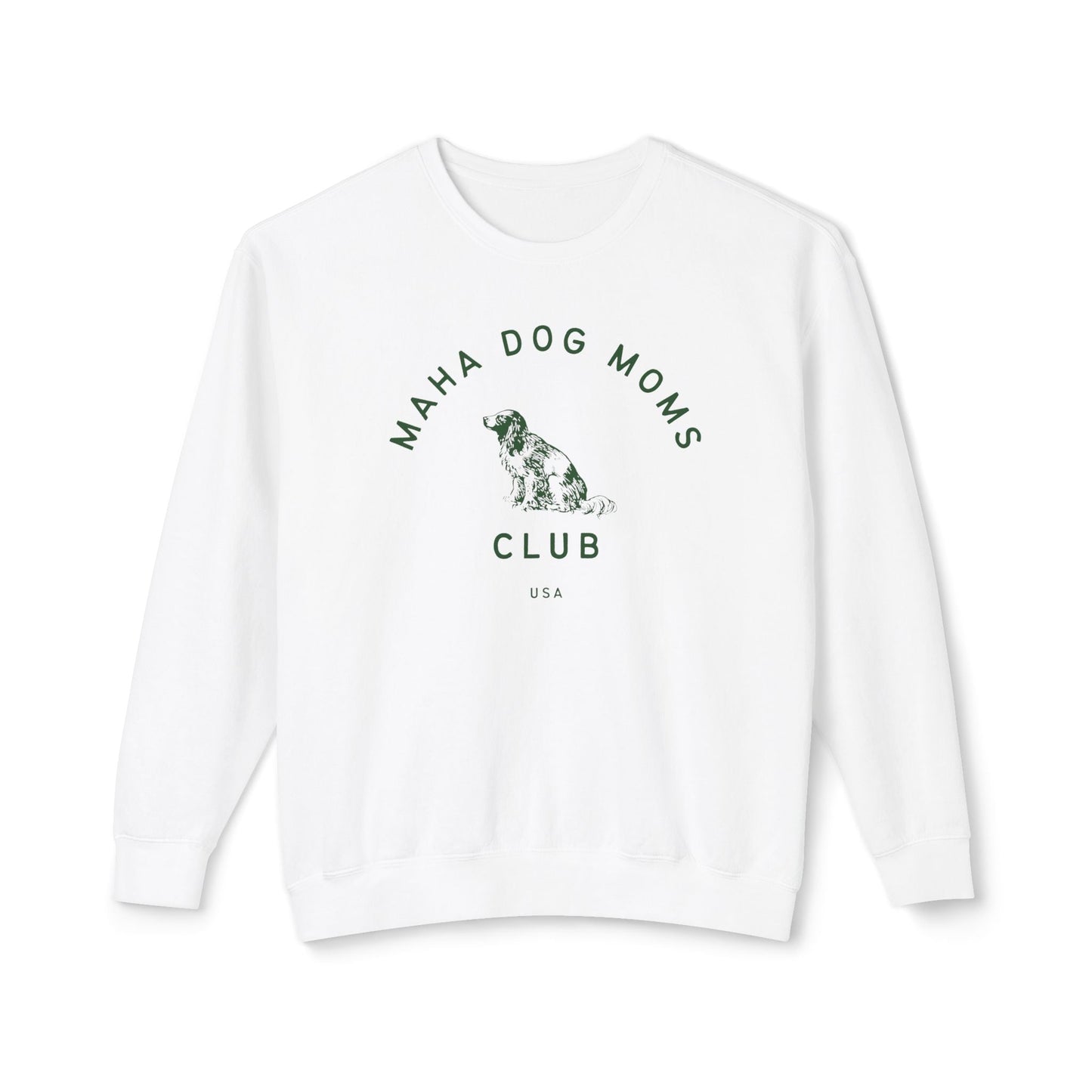 MAHA Dog Moms Club Unisex Lightweight Crewneck Sweatshirt - Team Kennedy Official Merchandise