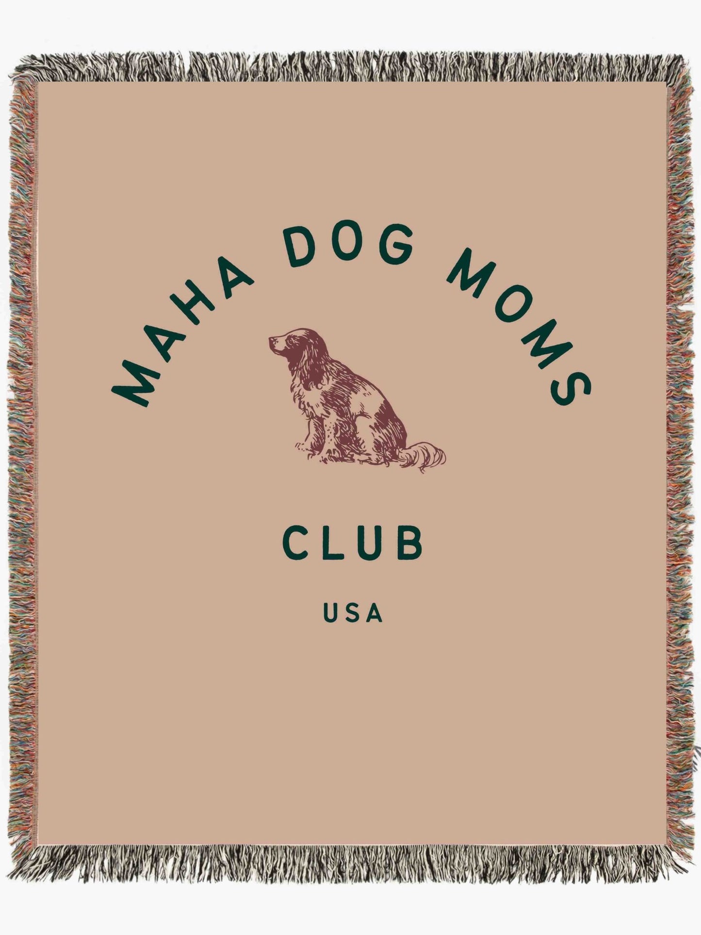 MAHA Dog Moms Club Woven Blanket - Team Kennedy Official Merchandise