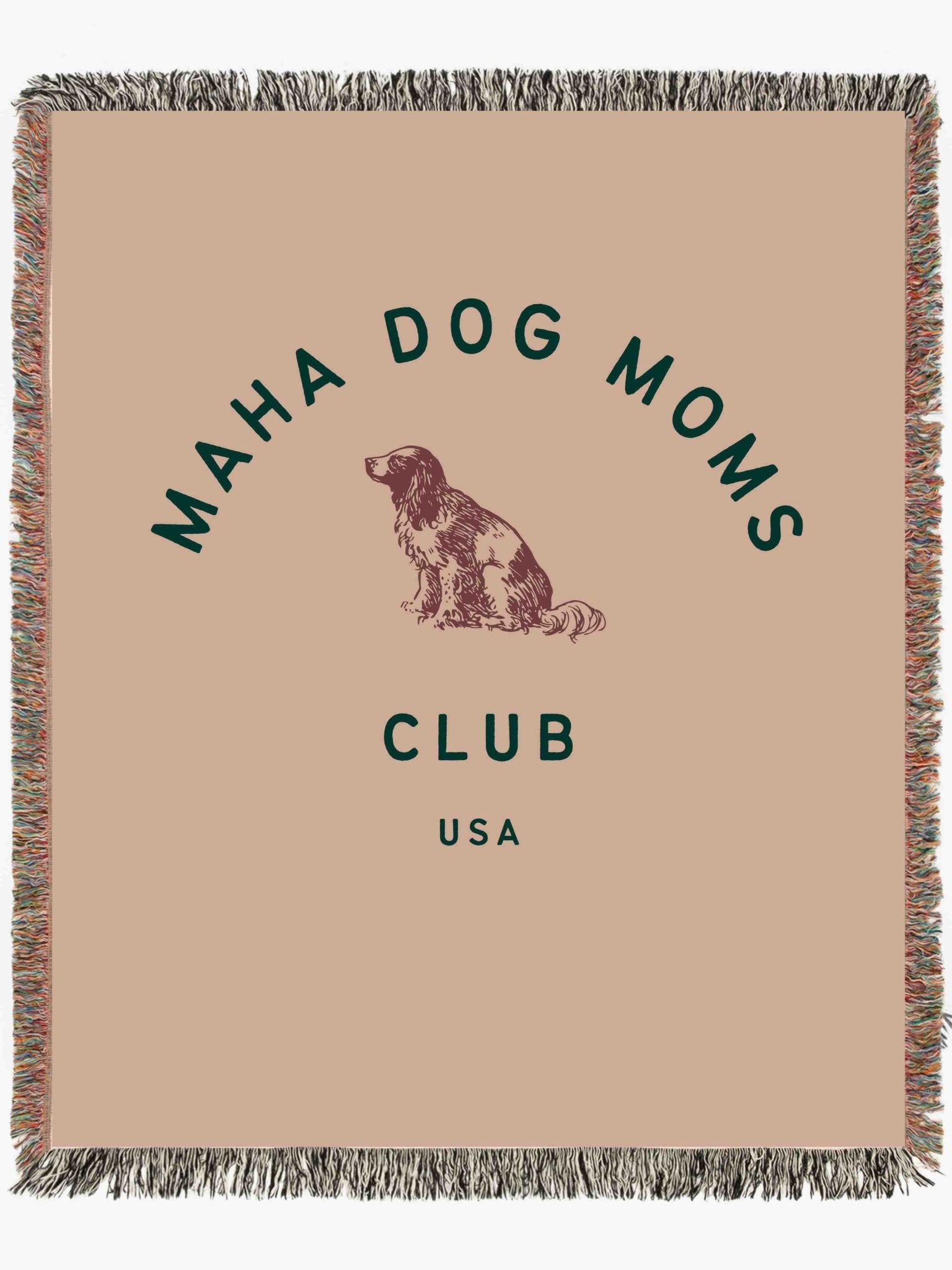 MAHA Dog Moms Club Woven Blanket - Team Kennedy Official Merchandise