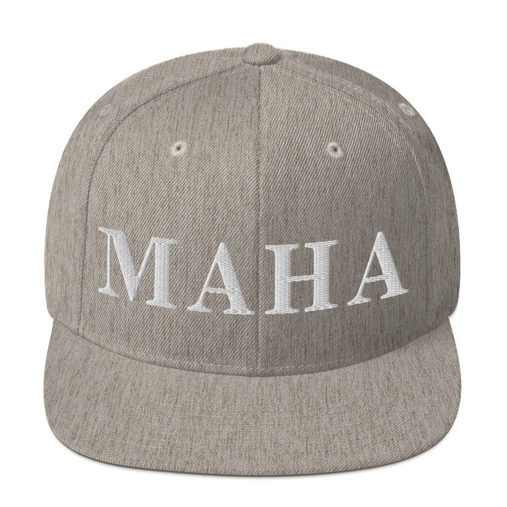 MAHA Embroidery Snapback Hat - Team Kennedy Official Merchandise