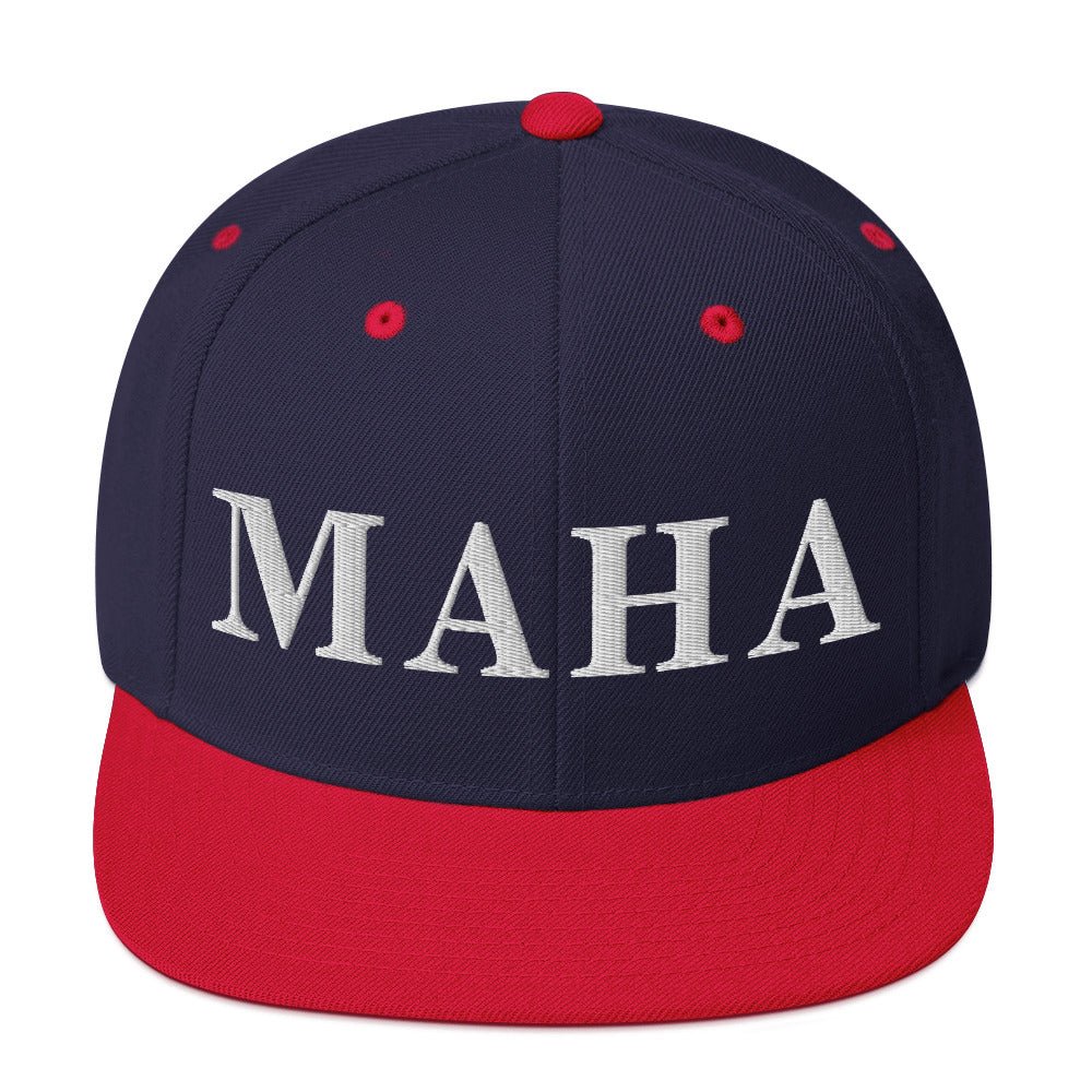 MAHA Embroidery Snapback Hat - Team Kennedy Official Merchandise