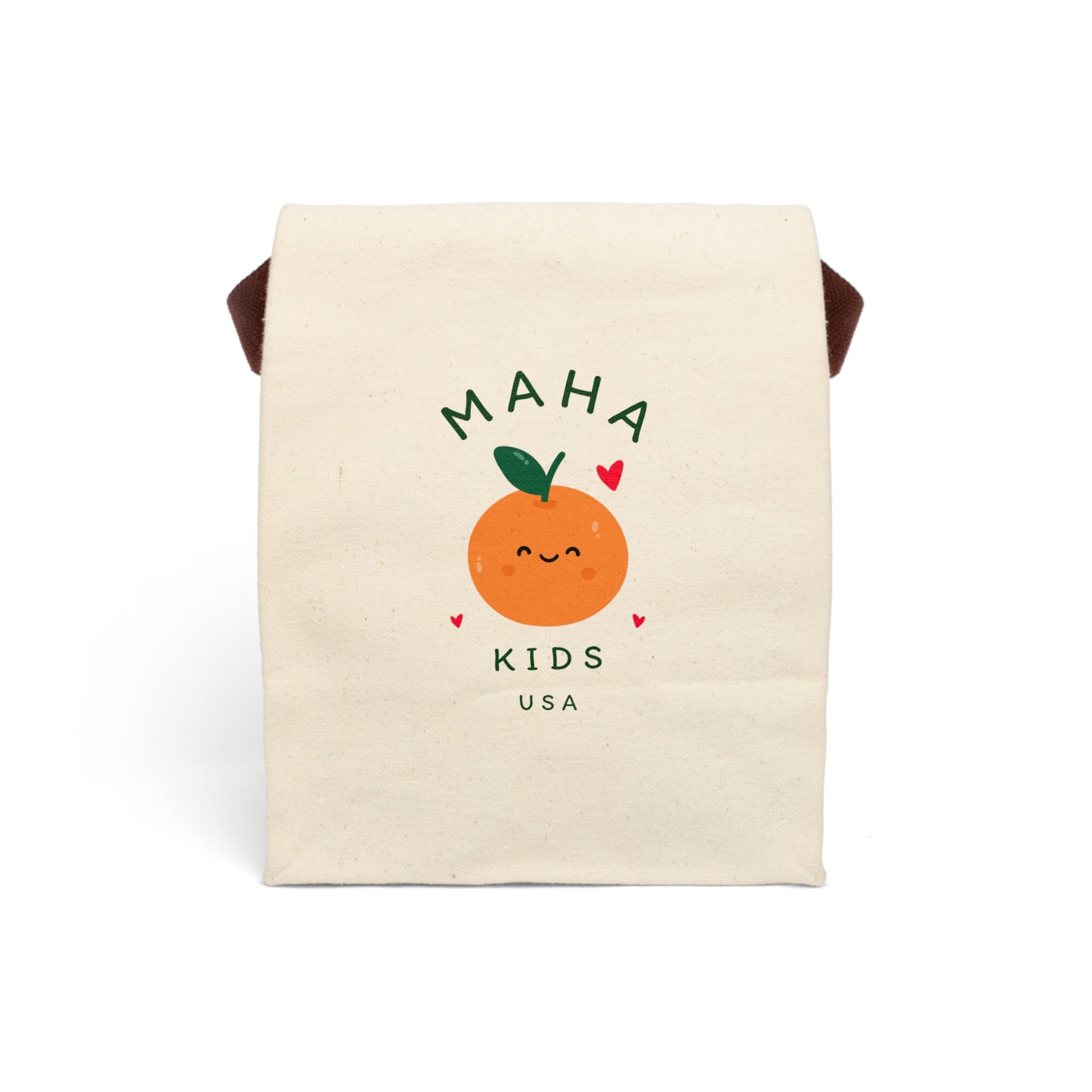 MAHA Kids Canvas Lunch Bag With Strap - Team Kennedy Official Merchandise