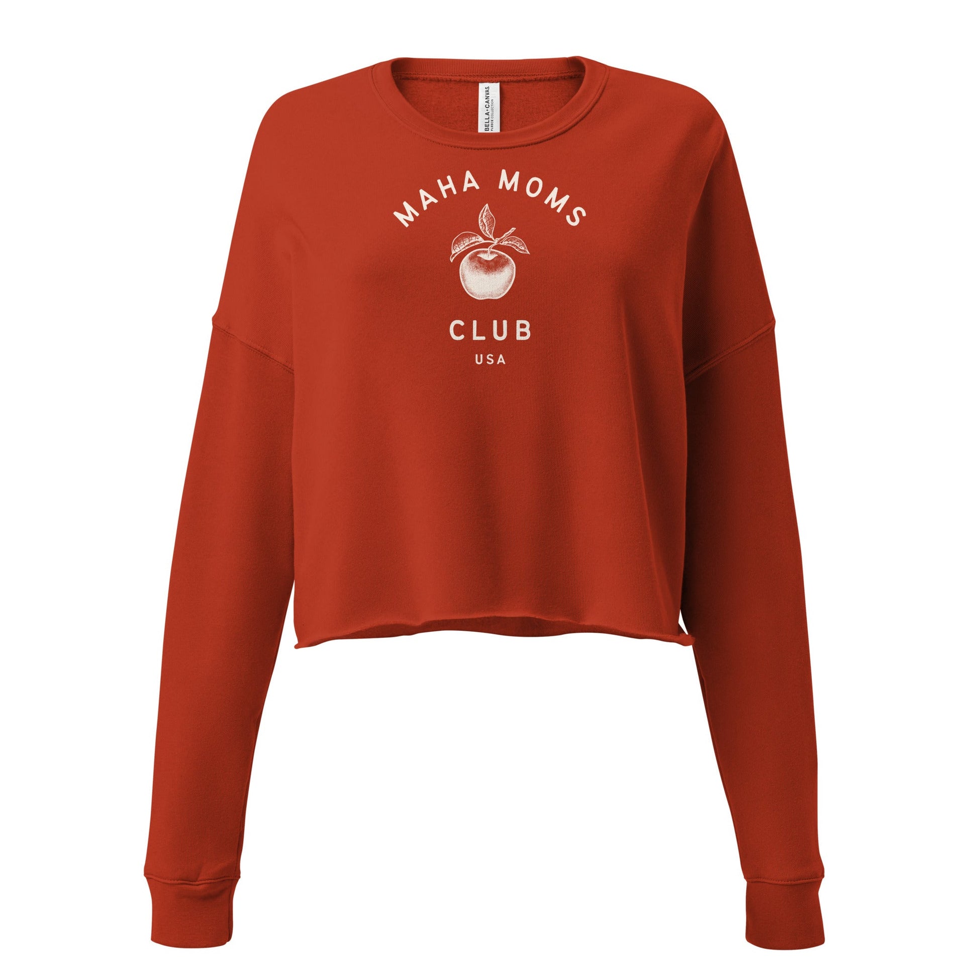 MAHA Mom's Club Crop Sweatshirt - Team Kennedy Official Merchandise