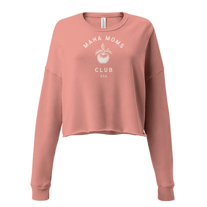 MAHA Mom's Club Crop Sweatshirt - Team Kennedy Official Merchandise