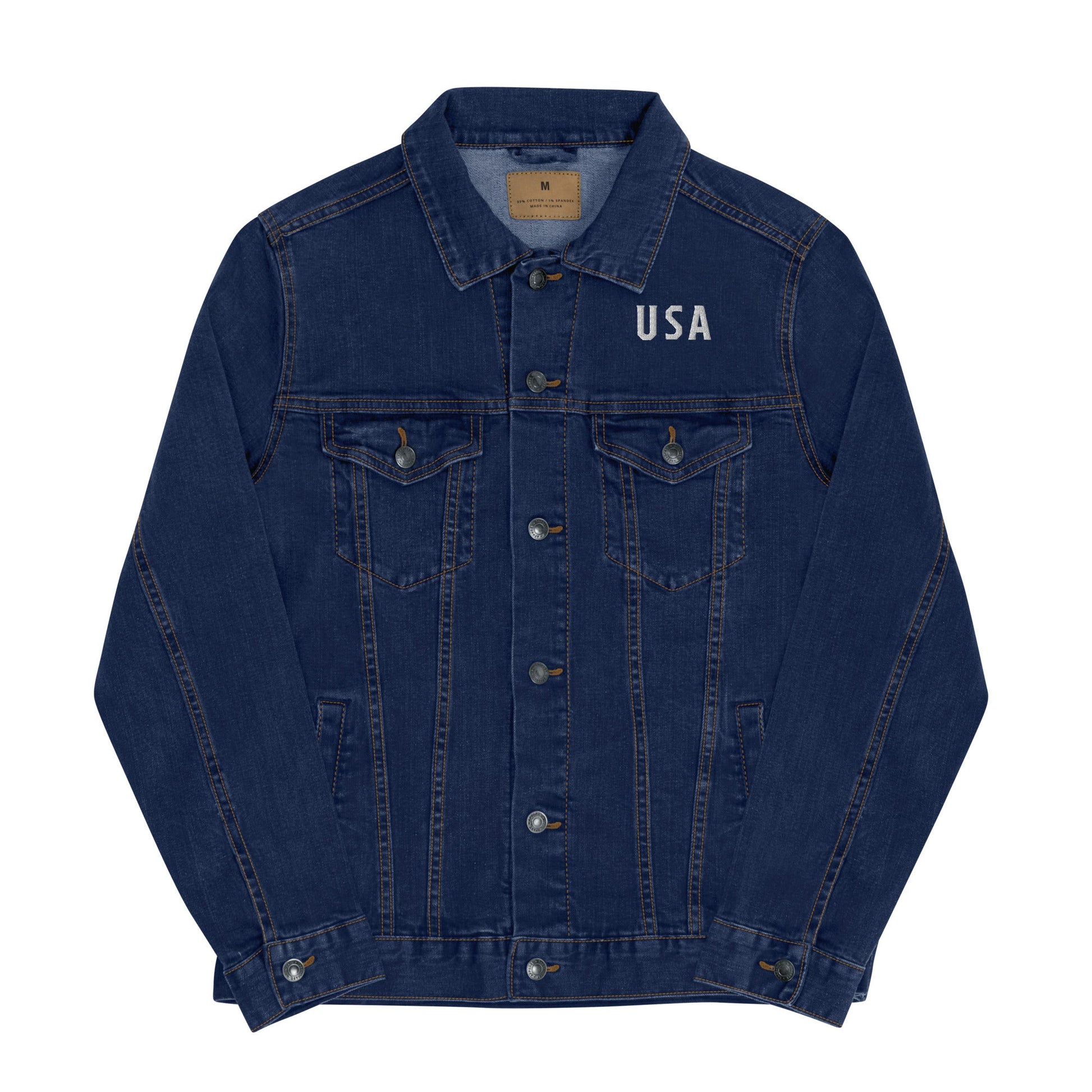 MAHA Moms Club Embroidered Unisex Denim Jacket - Team Kennedy Official Merchandise