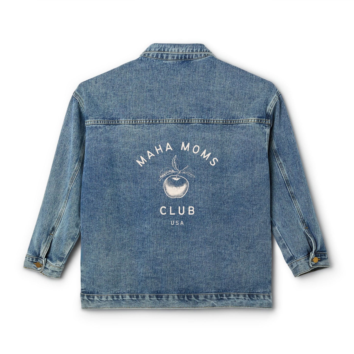 MAHA Moms Club Women's Denim Jacket - Team Kennedy Official Merchandise