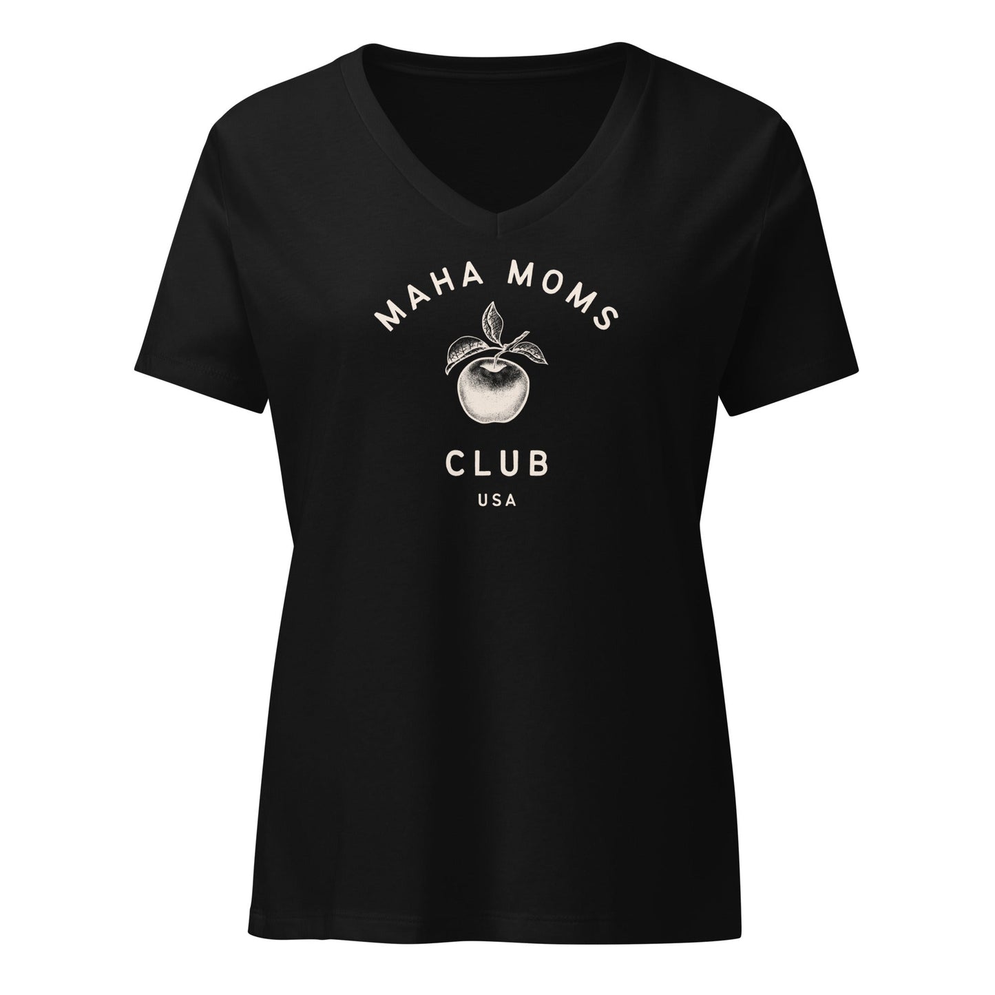 MAHA Moms Club Women’s Relaxed V - Neck Tee - Team Kennedy Official Merchandise