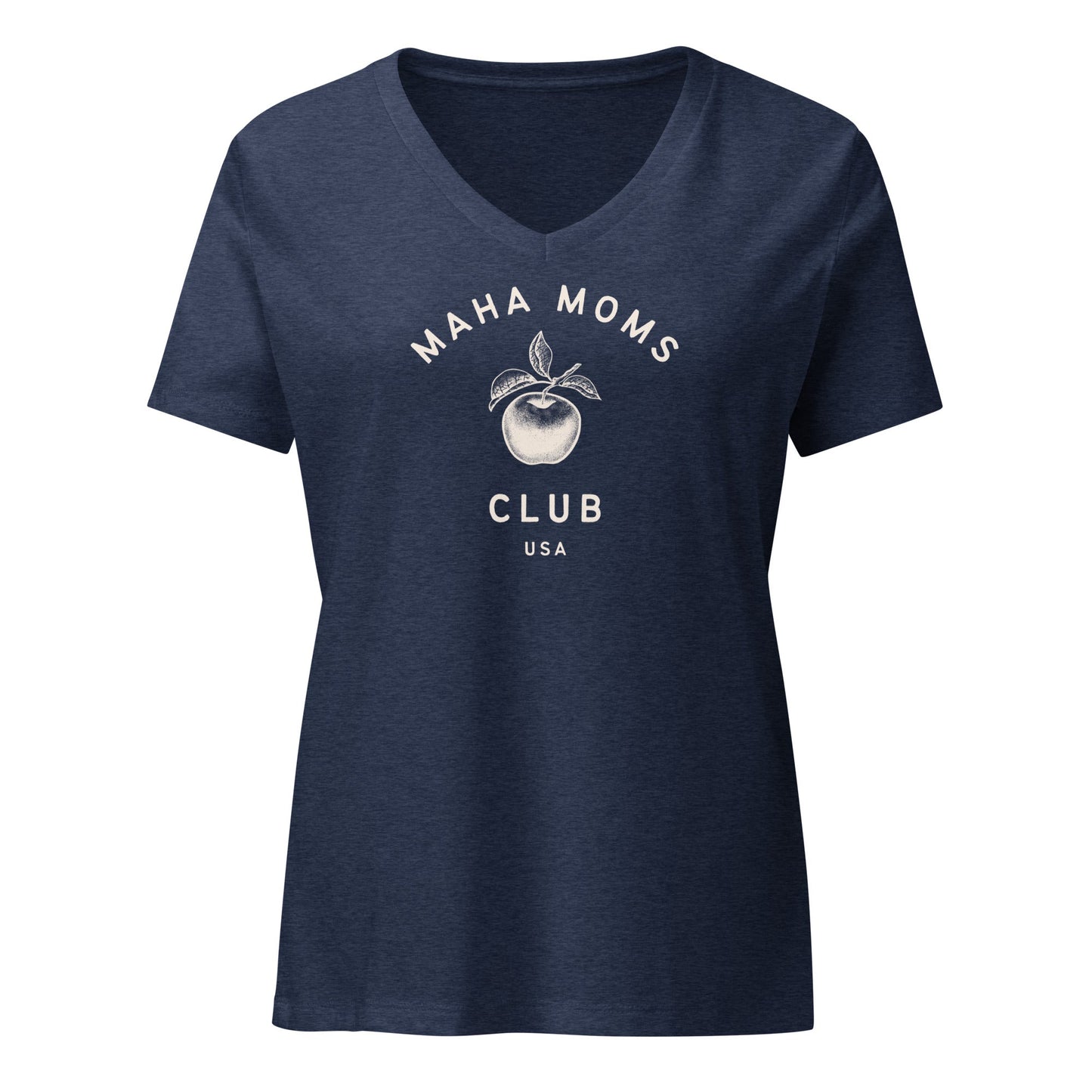 MAHA Moms Club Women’s Relaxed V - Neck Tee - Team Kennedy Official Merchandise