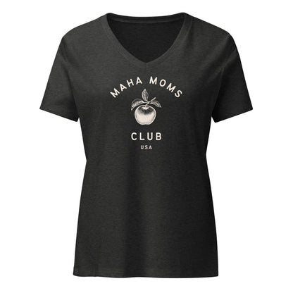 MAHA Moms Club Women’s Relaxed V - Neck Tee - Team Kennedy Official Merchandise