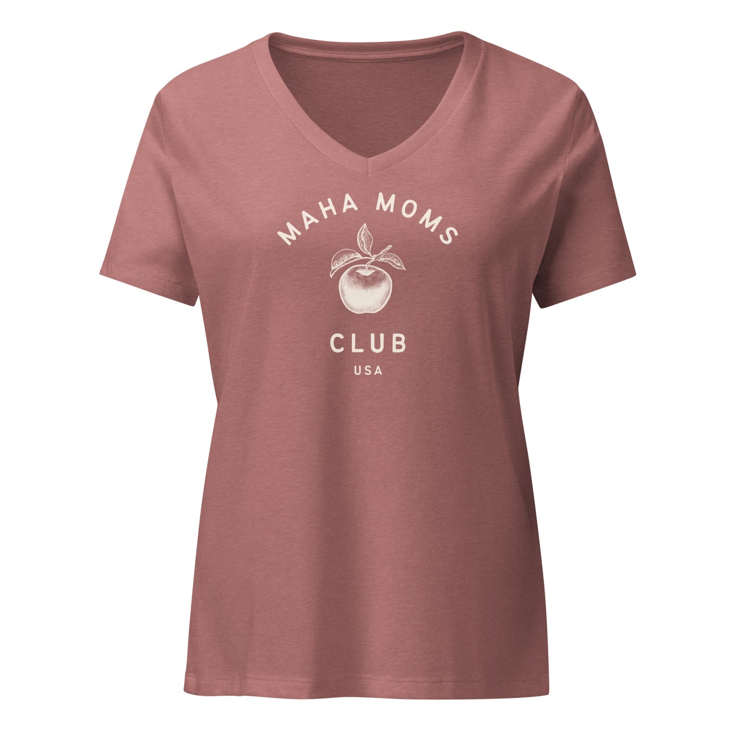 MAHA Moms Club Women’s Relaxed V - Neck Tee - Team Kennedy Official Merchandise