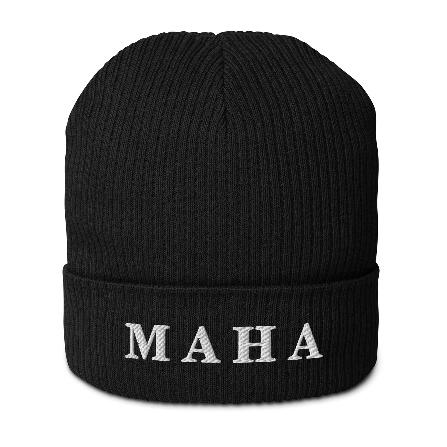 MAHA Organic Ribbed Beanie - Team Kennedy Official Merchandise