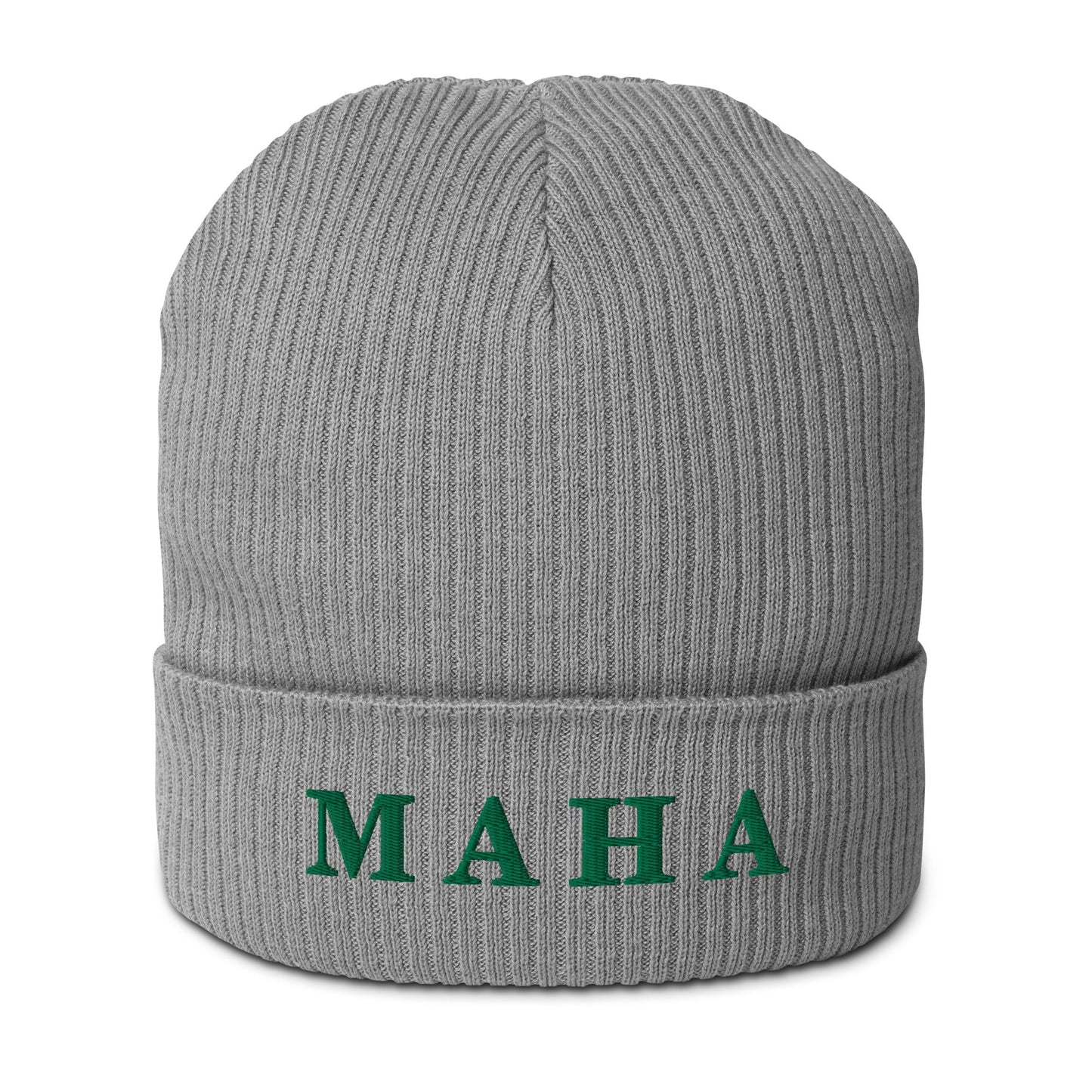 MAHA Organic Ribbed Beanie - Team Kennedy Official Merchandise