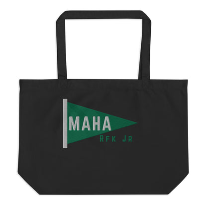 MAHA Pennant Large Organic Tote - Team Kennedy Official Merchandise