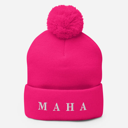 MAHA Pom - Pom Beanie - Team Kennedy Official Merchandise