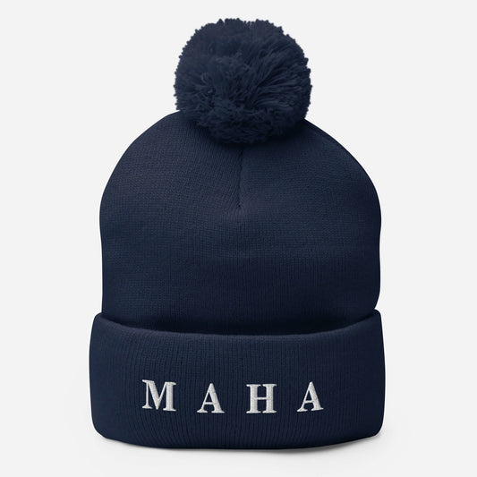 MAHA Pom - Pom Beanie - Team Kennedy Official Merchandise