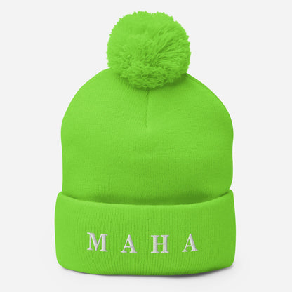 MAHA Pom - Pom Beanie - Team Kennedy Official Merchandise