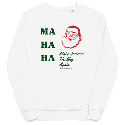 MAHA Santa Unisex Organic Sweatshirt - Team Kennedy Official Merchandise