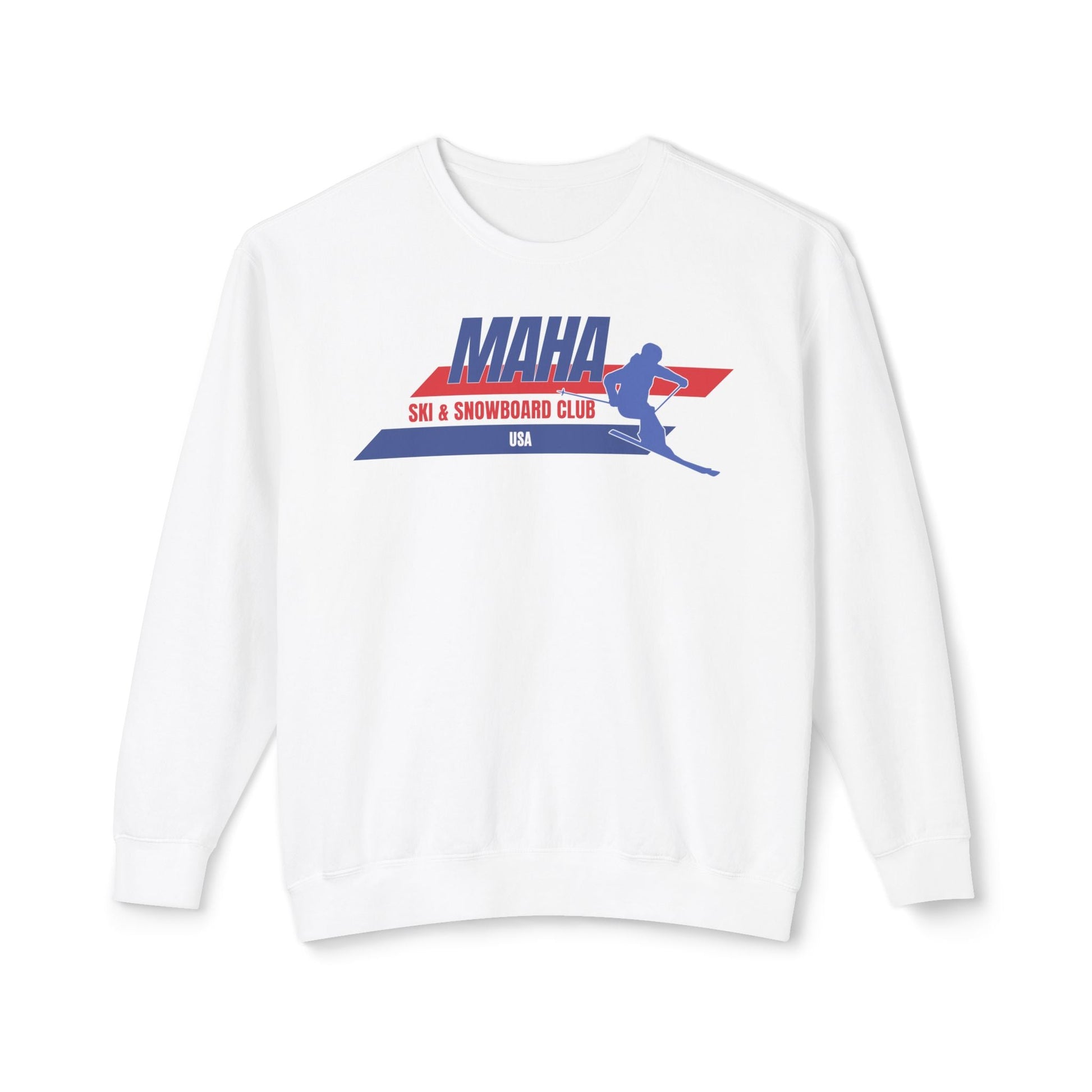 MAHA Ski & Snowboard Club Unisex Lightweight Crewneck Sweatshirt - Team Kennedy Official Merchandise