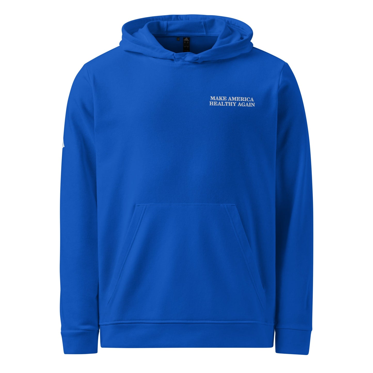 Make America Healthy Again Adidas Fleece Hoodie - Team Kennedy Official Merchandise