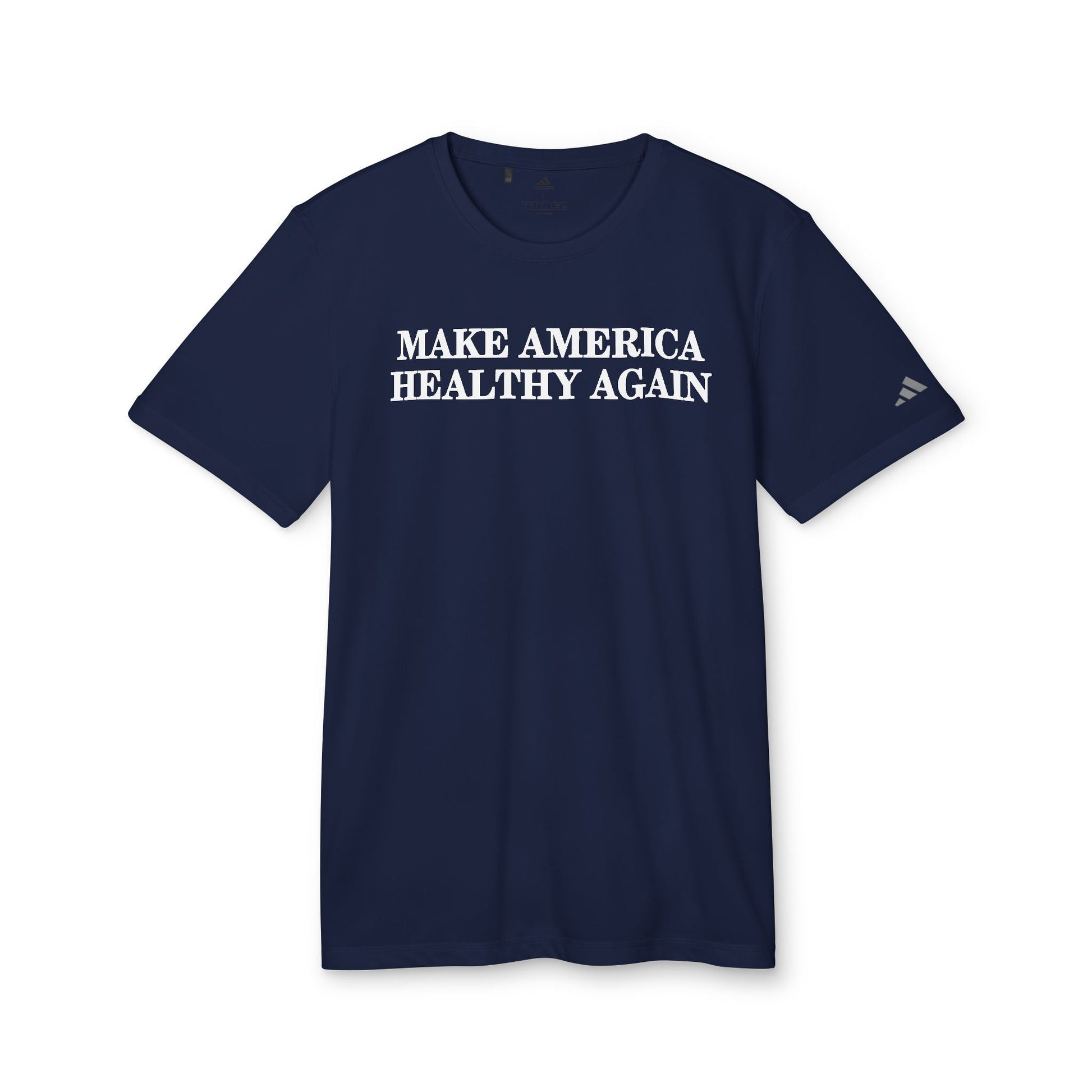 Make America Healthy Again Adidas Unisex Sport Tee - Team Kennedy Official Merchandise