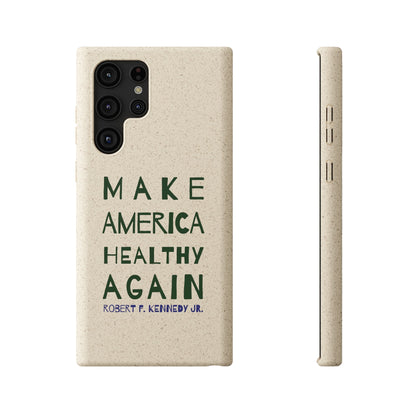 Make America Healthy Again Biodegradable Phone Case - Team Kennedy Official Merchandise