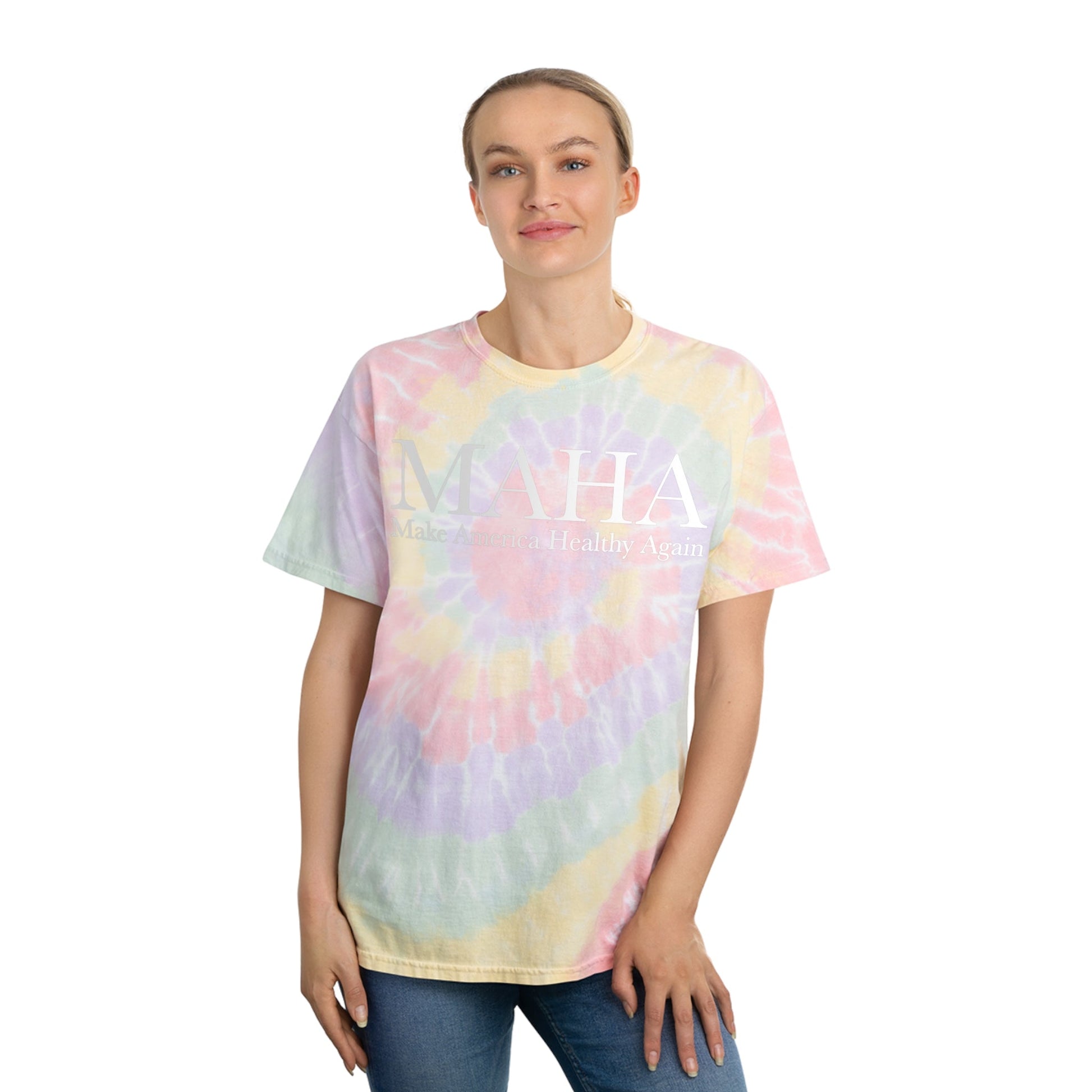 Make America Healthy Again Classic Tie - Dye Tee - Team Kennedy Official Merchandise