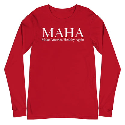 Make America Healthy Again Classic Unisex Long Sleeve Tee - Team Kennedy Official Merchandise