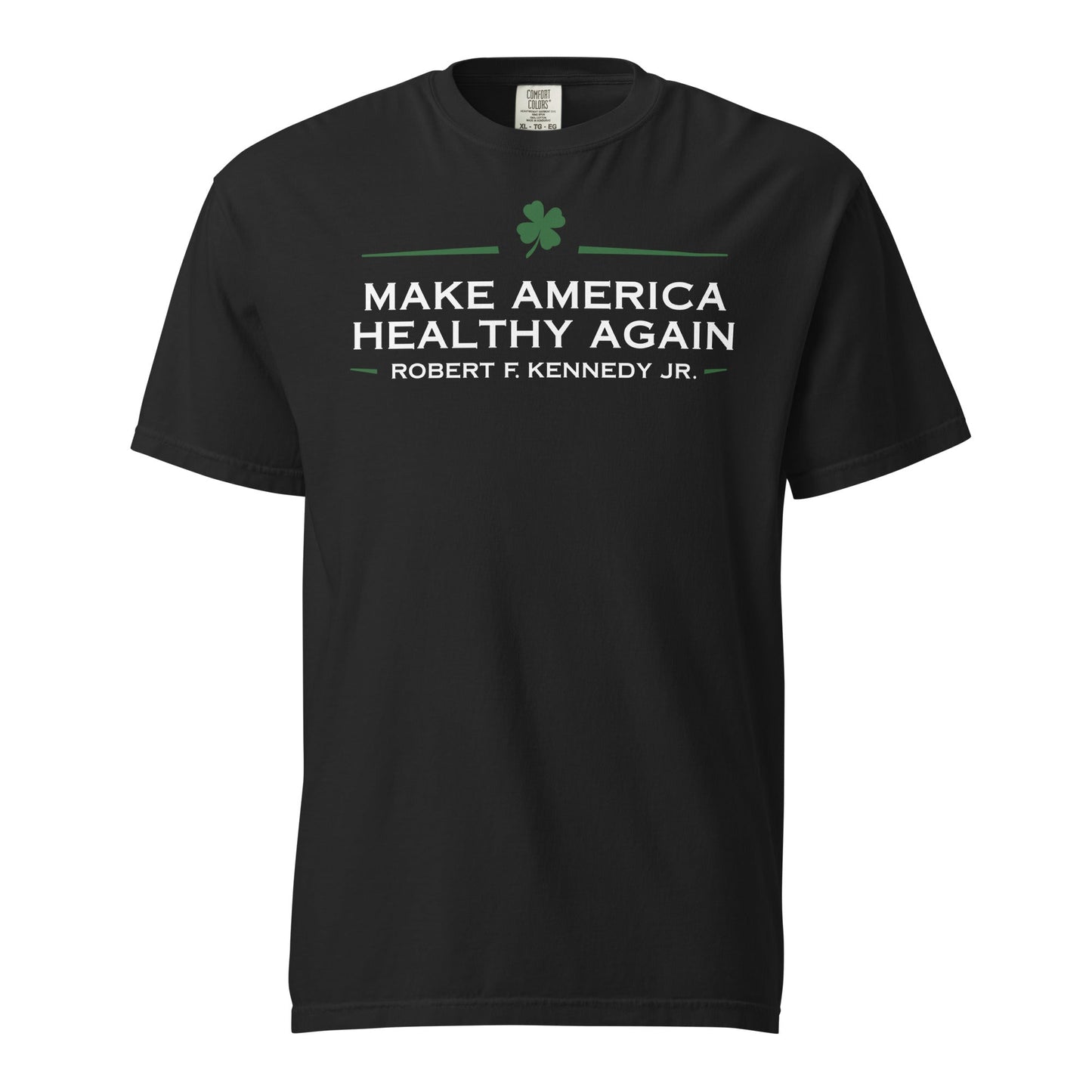 Make America Healthy Again Clover Unisex Heavyweight Tee - Team Kennedy Official Merchandise