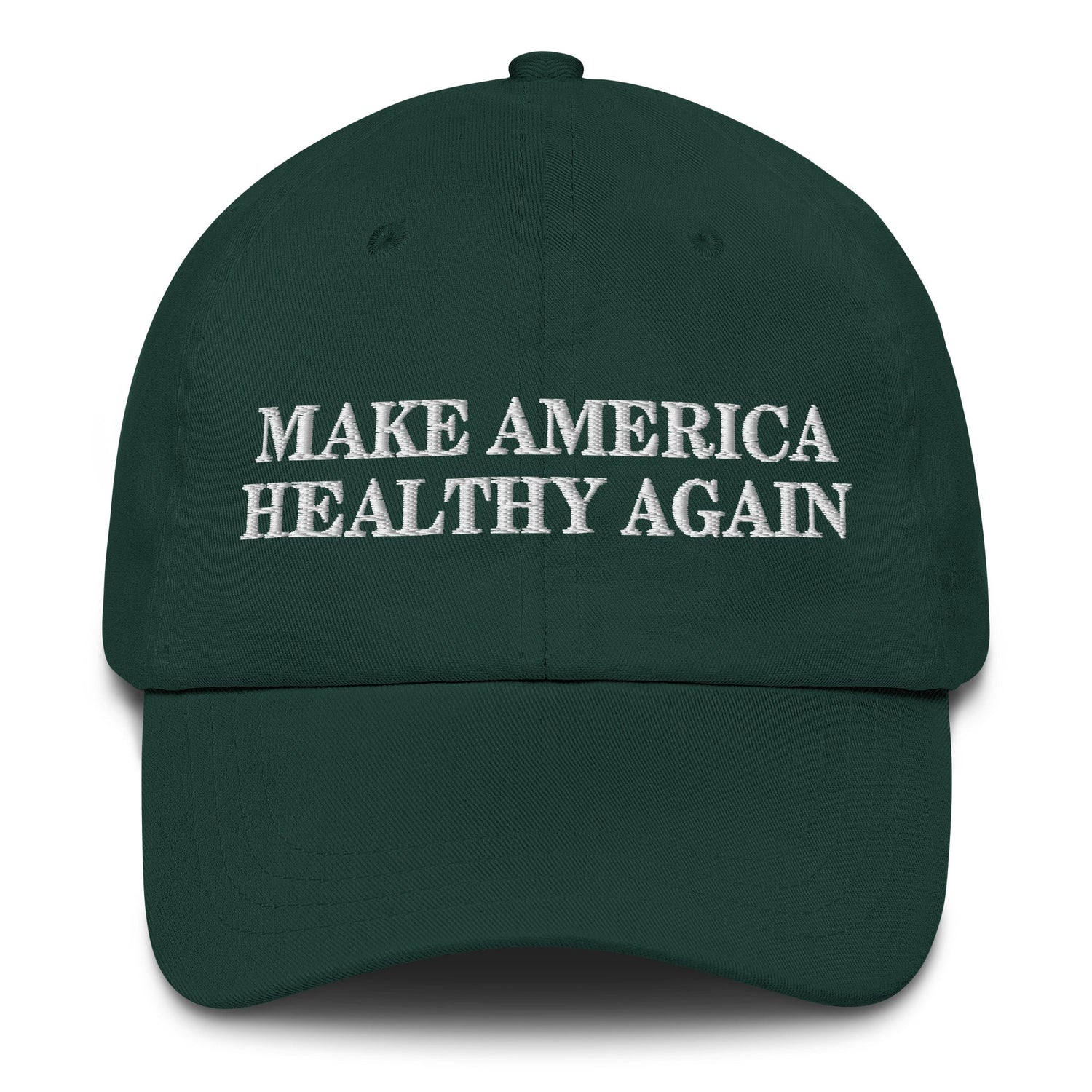 Make America Healthy Again Embroidered Dad hat - Team Kennedy Official Merchandise