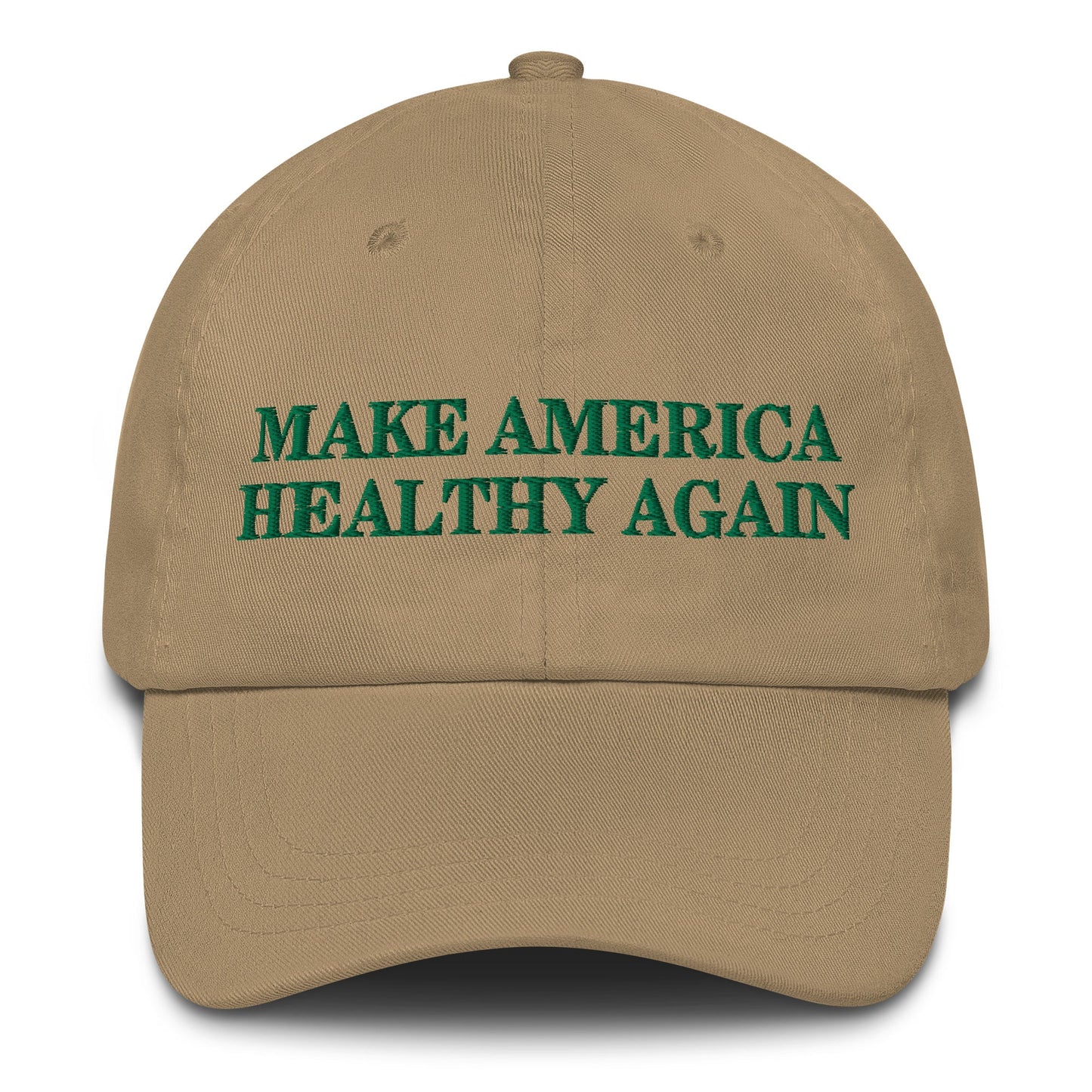 Make America Healthy Again Embroidered Dad hat - Team Kennedy Official Merchandise