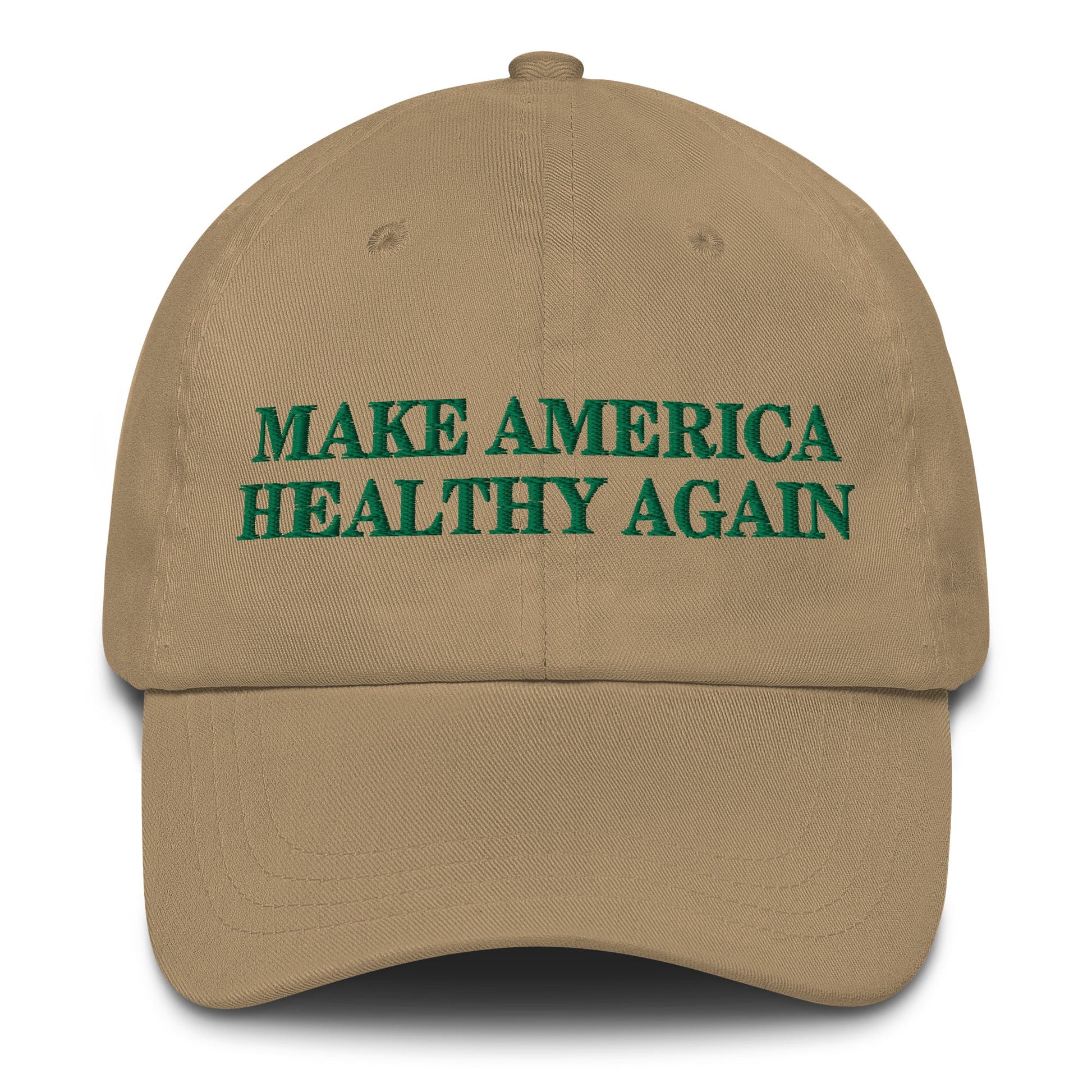 Make America Healthy Again Embroidered Dad hat - Team Kennedy Official Merchandise