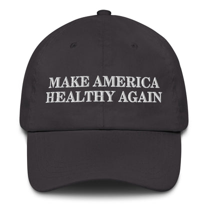 Make America Healthy Again Embroidered Dad hat - Team Kennedy Official Merchandise