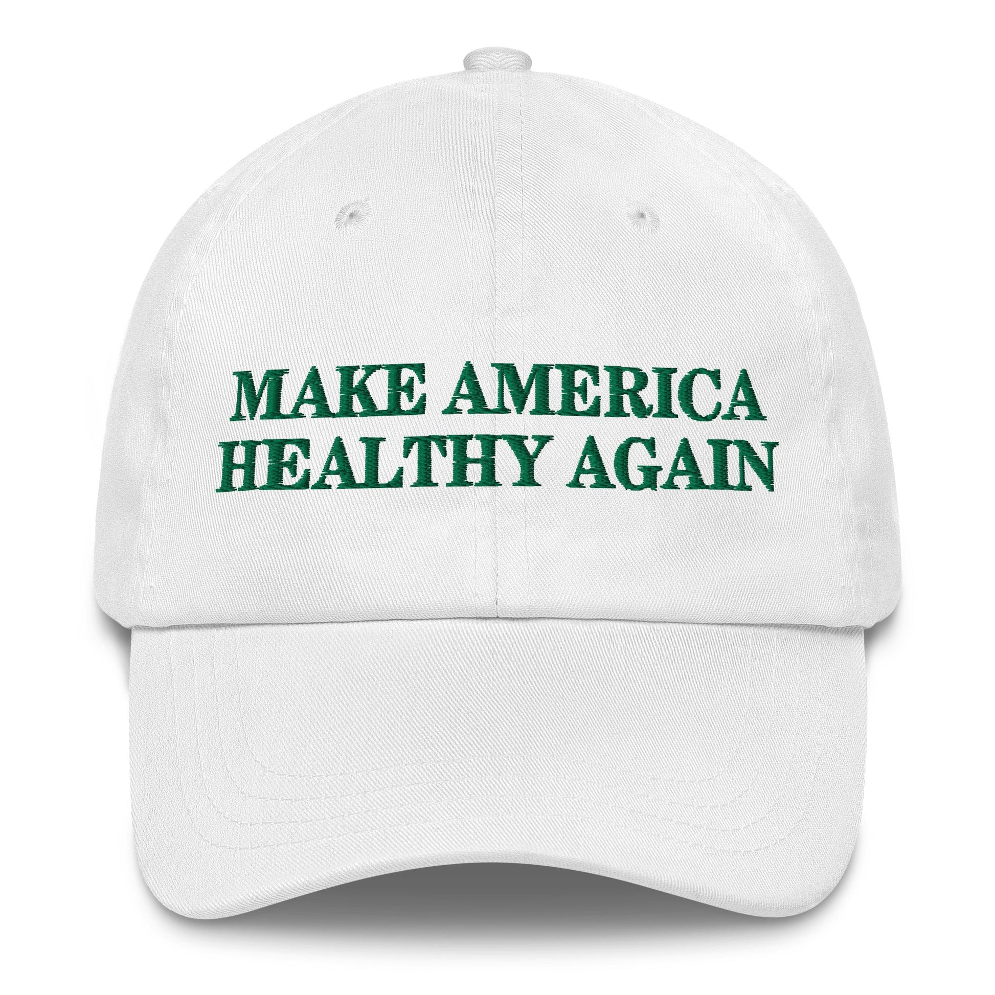 Make America Healthy Again Embroidered Dad hat - Team Kennedy Official Merchandise