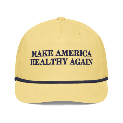 Make America Healthy Again Embroidered Golf Rope Cap - Team Kennedy Official Merchandise