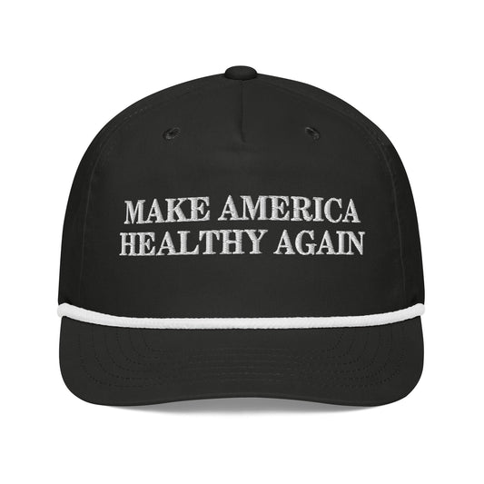 Make America Healthy Again Embroidered Golf Rope Cap - Team Kennedy Official Merchandise