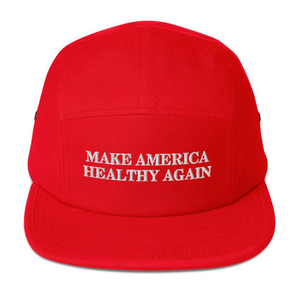 Make America Healthy Again Five Panel Cap - Team Kennedy Official Merchandise