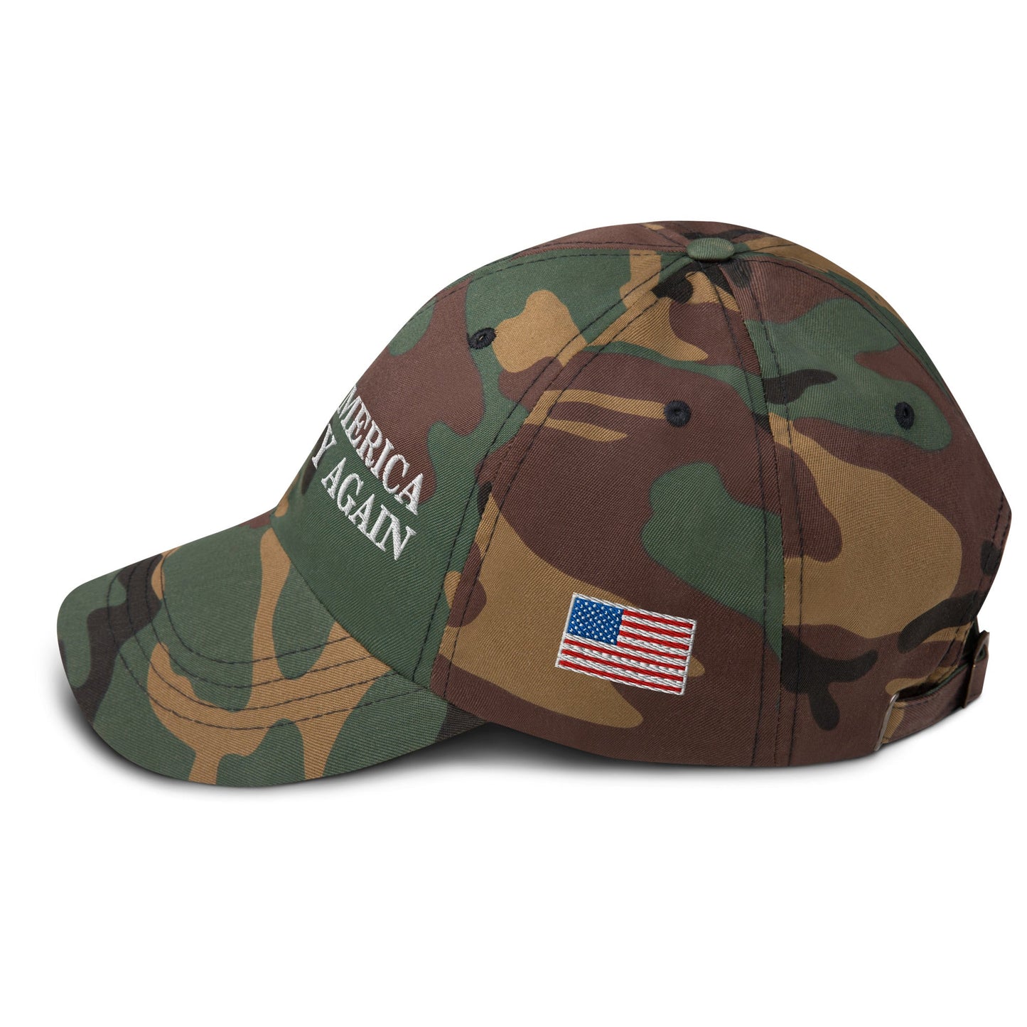 Make America Healthy Again Flag Dad Hat - Team Kennedy Official Merchandise