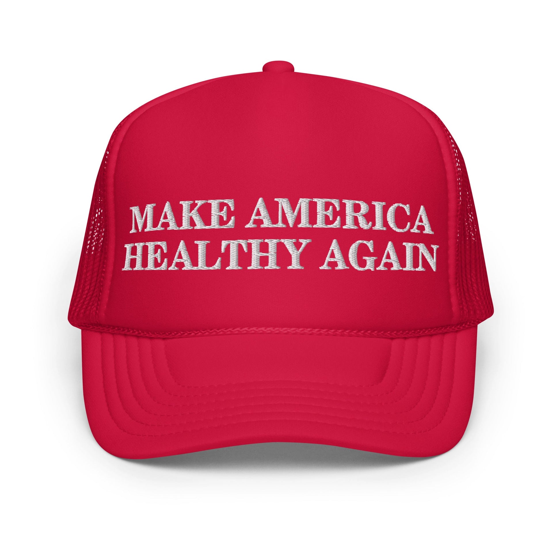 Make America Healthy Again Foam Trucker Hat - Team Kennedy Official Merchandise