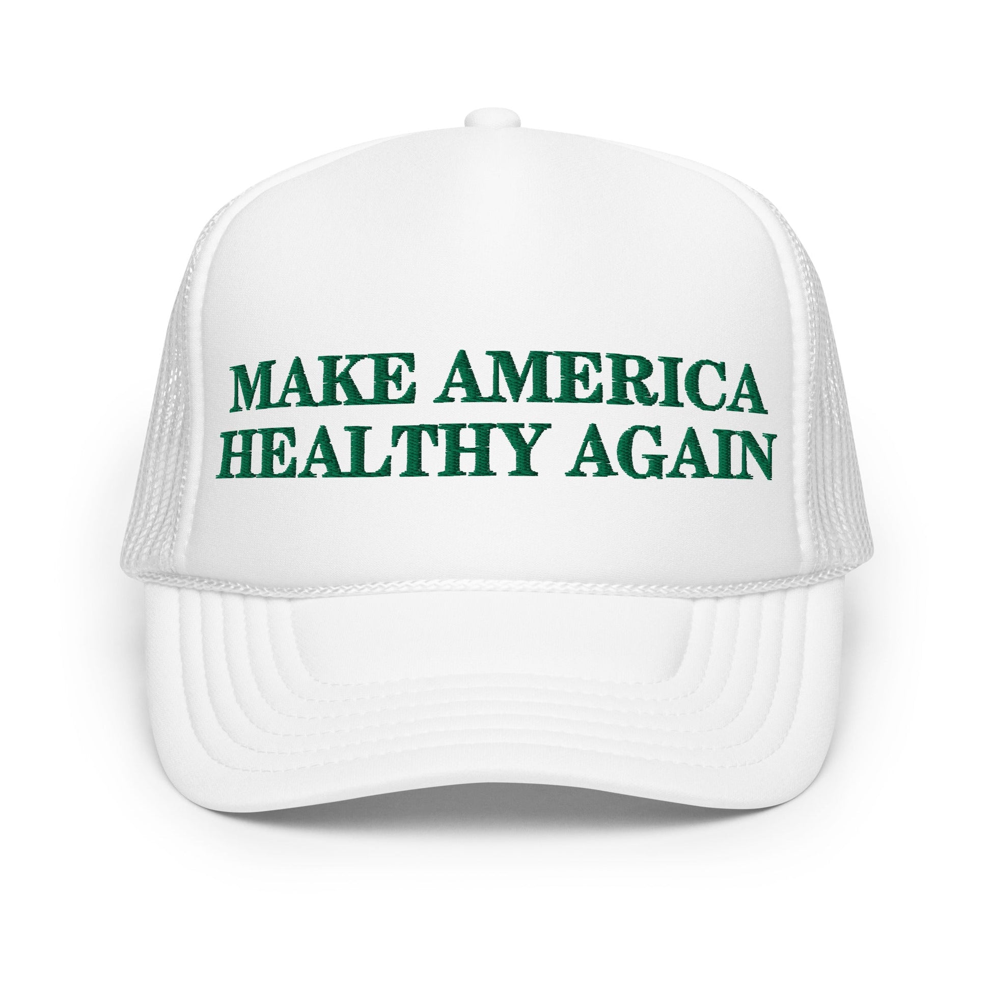 Make America Healthy Again Foam Trucker Hat - Team Kennedy Official Merchandise