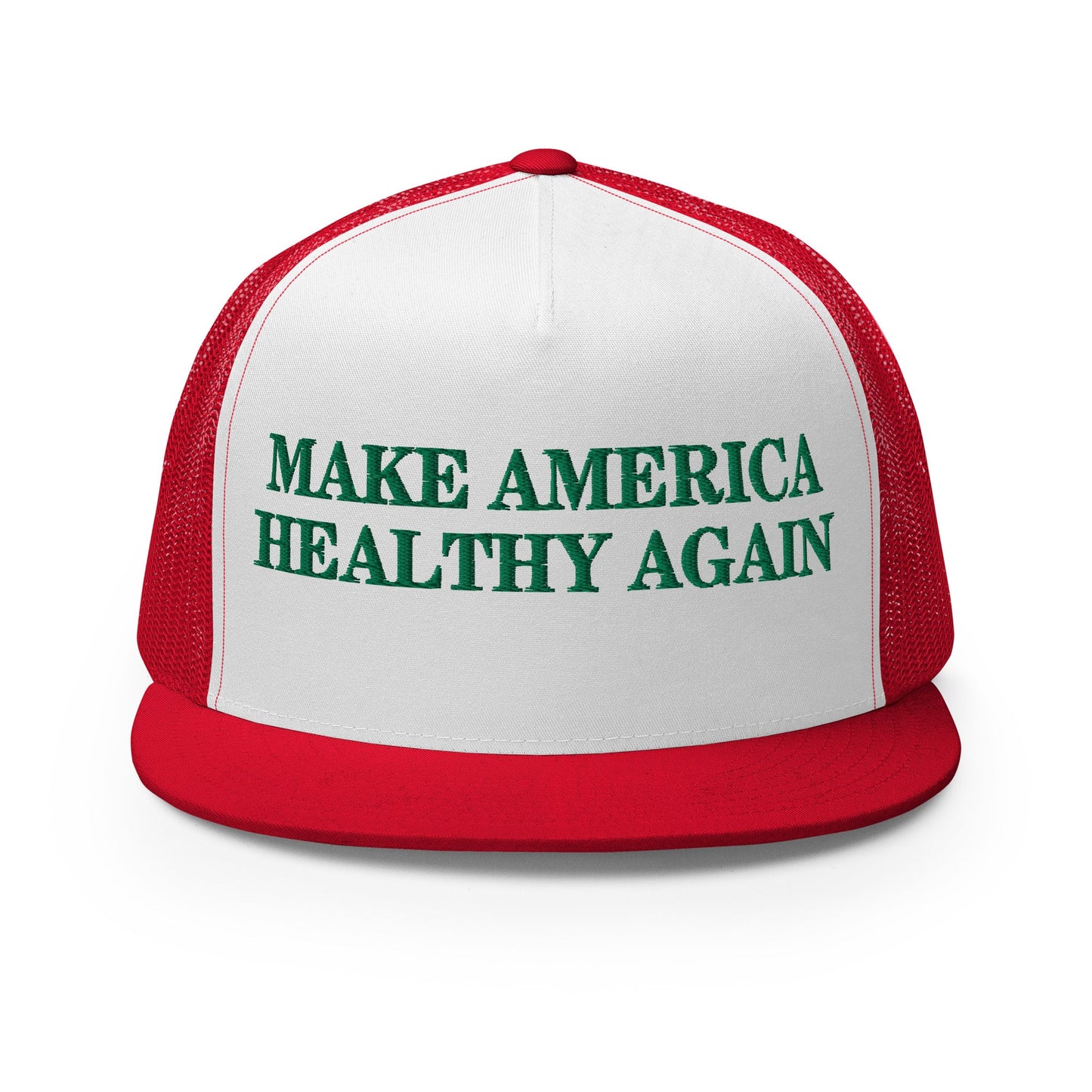 Make America Healthy Again Holiday Trucker Cap - Team Kennedy Official Merchandise