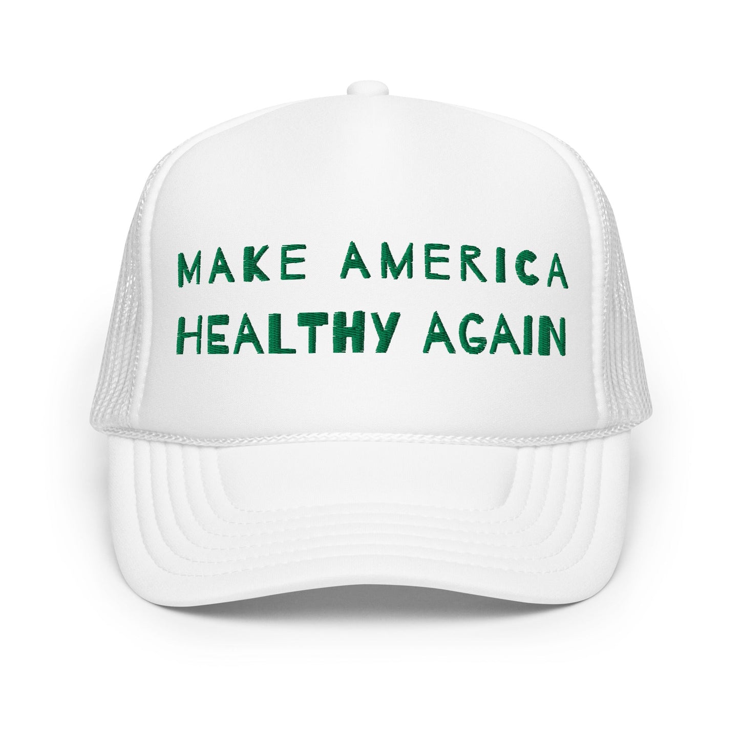 Make America Healthy Again II Foam Trucker Hat - Team Kennedy Official Merchandise