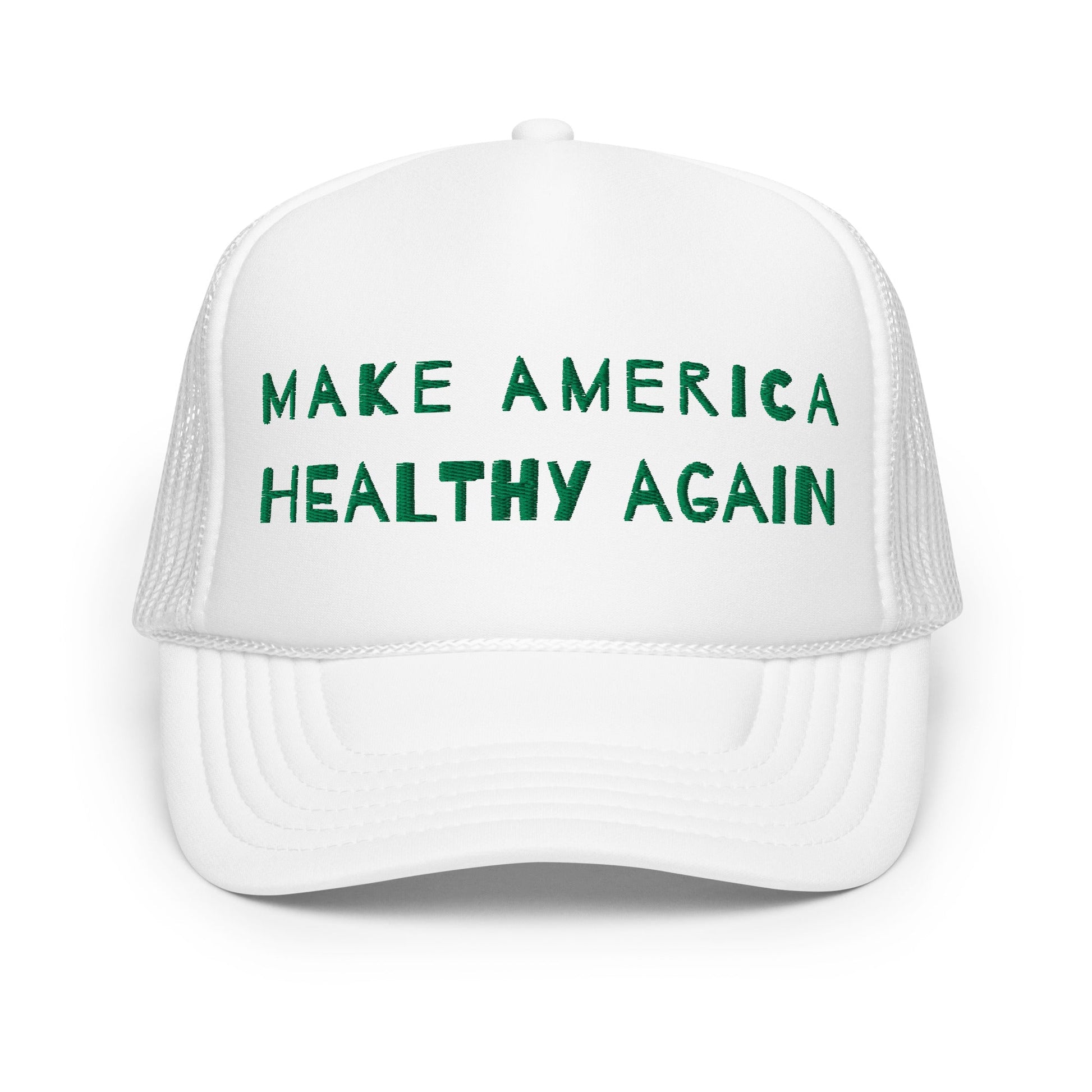 Make America Healthy Again II Foam Trucker Hat - Team Kennedy Official Merchandise