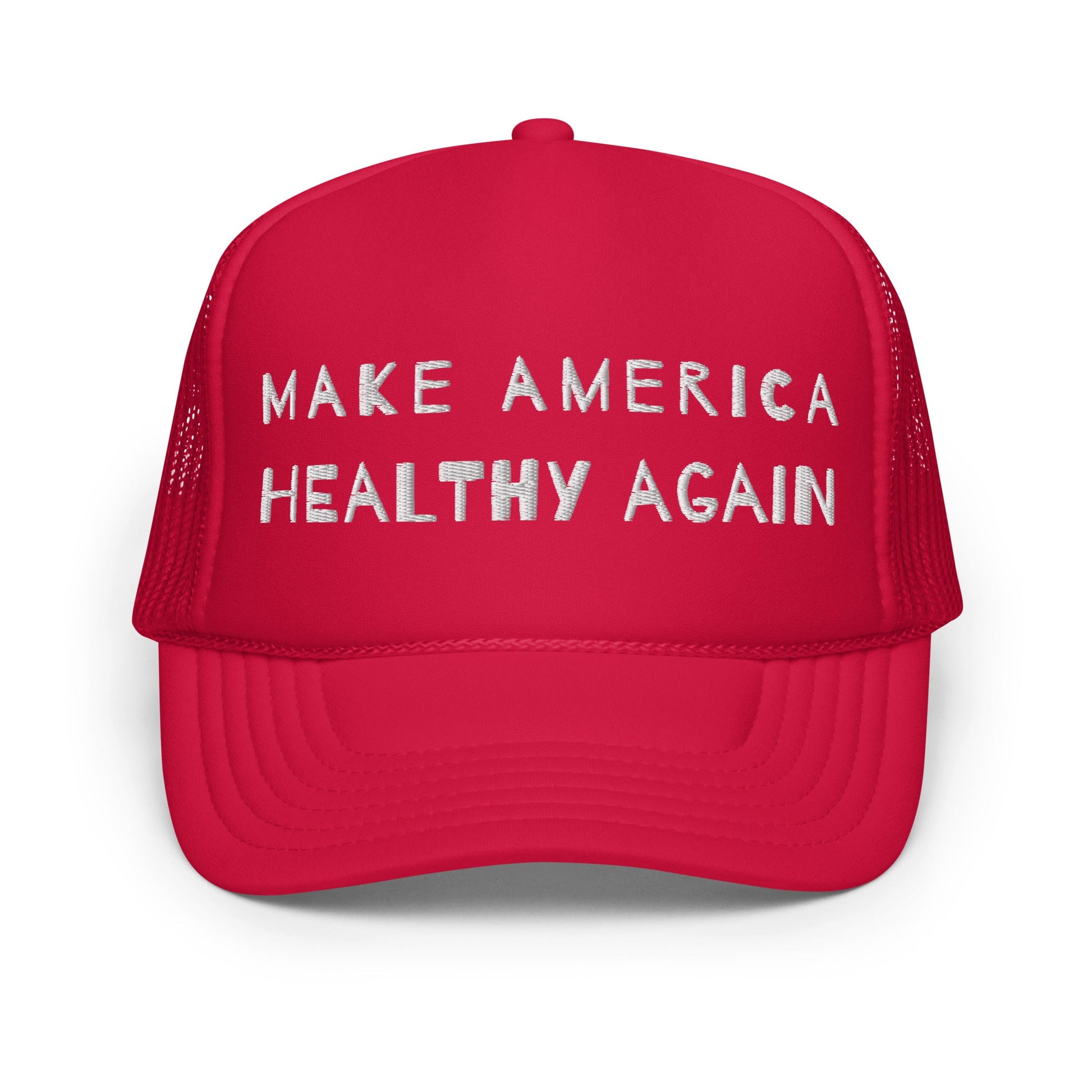 Make America Healthy Again II Foam Trucker Hat - Team Kennedy Official Merchandise