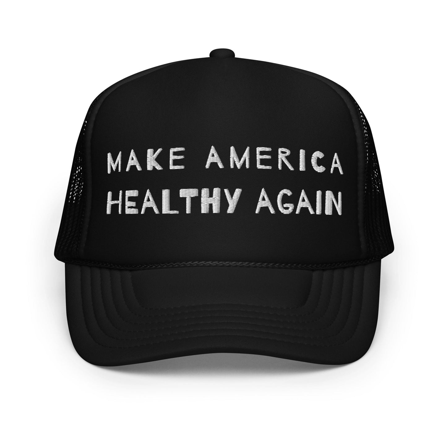 Make America Healthy Again II Foam Trucker Hat - Team Kennedy Official Merchandise