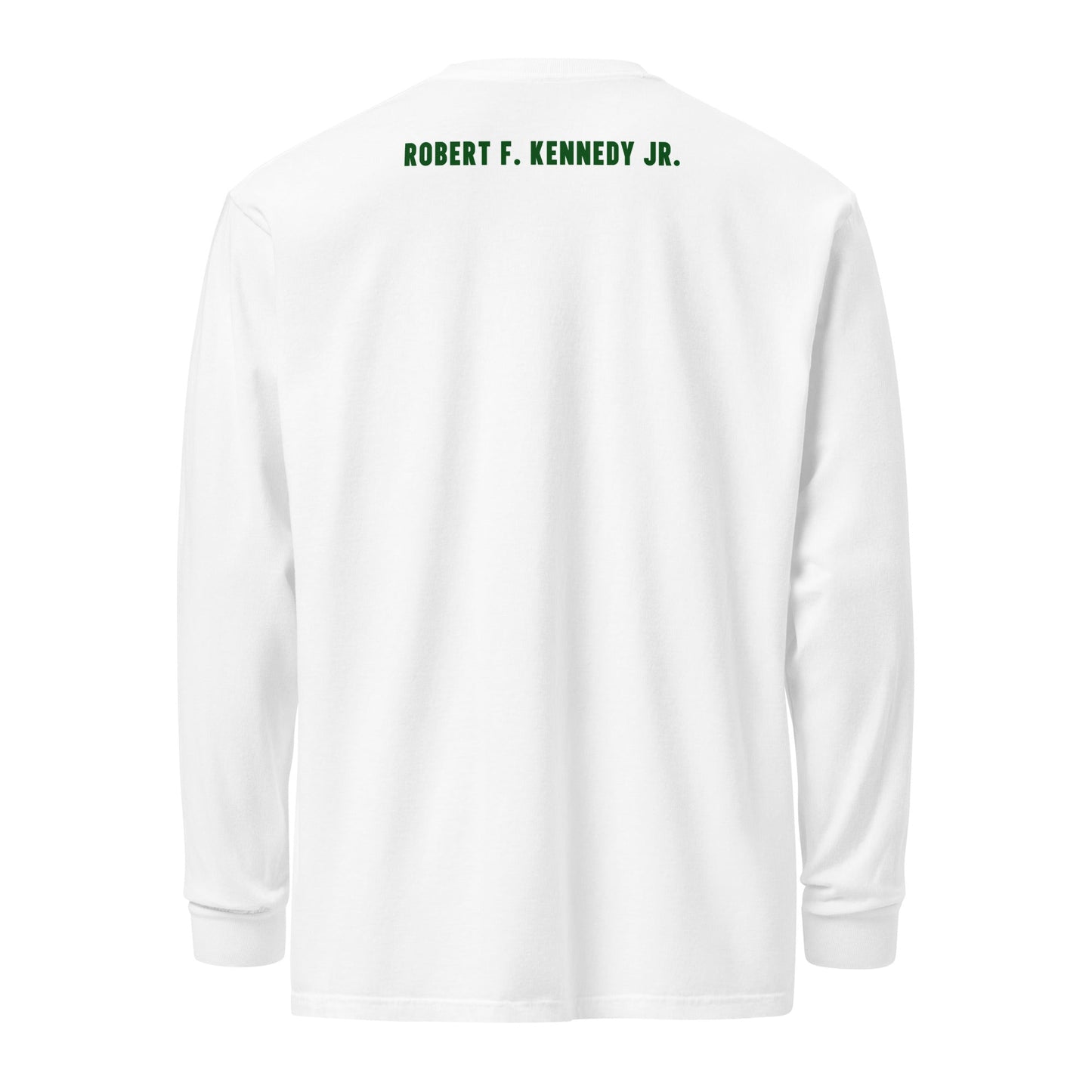 Make America Healthy Again II Heavyweight Long Sleeve Tee - Team Kennedy Official Merchandise