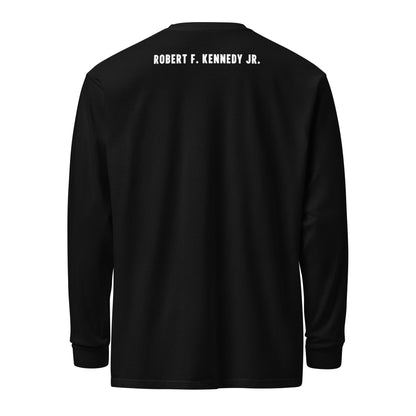 Make America Healthy Again II Heavyweight Long Sleeve Tee - Team Kennedy Official Merchandise