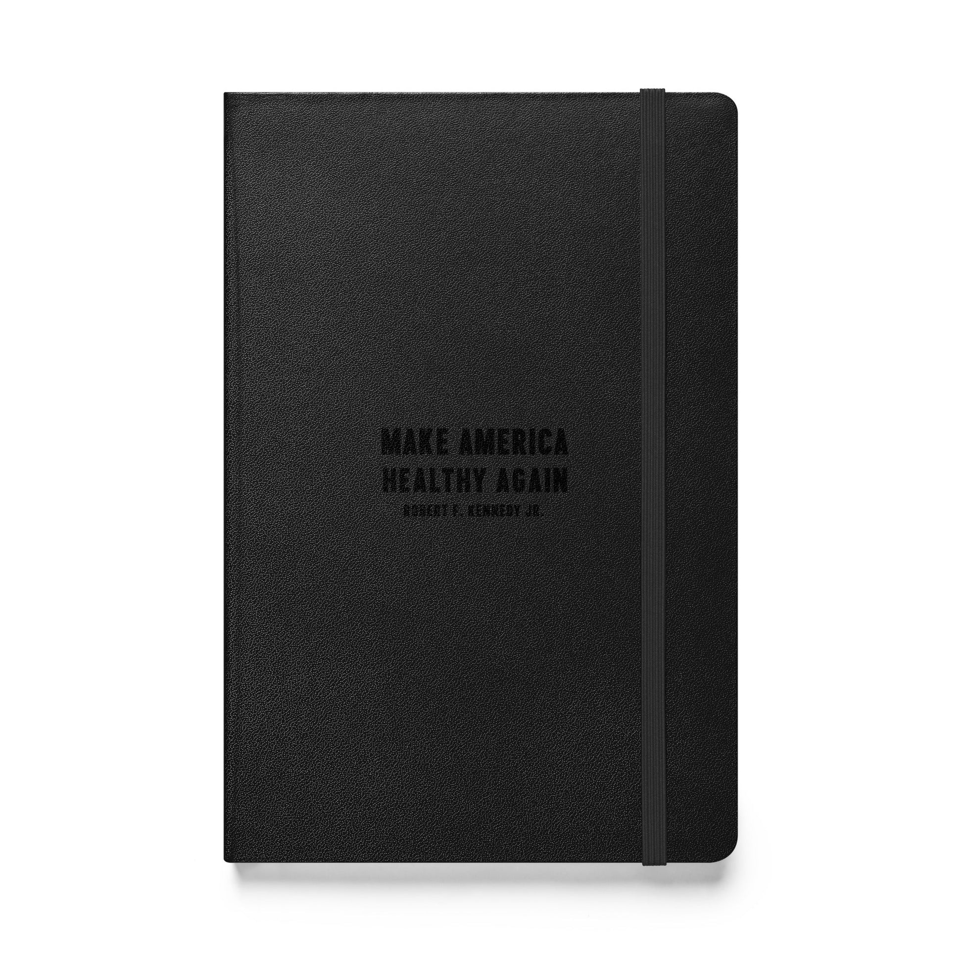 Make America Healthy Again II Onyx Hardcover Notebook - Team Kennedy Official Merchandise