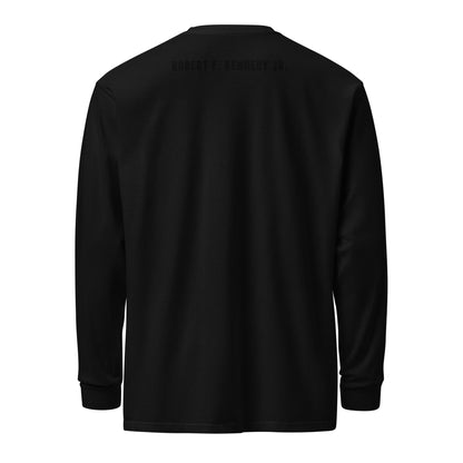 Make America Healthy Again II Onyx Heavyweight Long - Sleeve Tee - Team Kennedy Official Merchandise