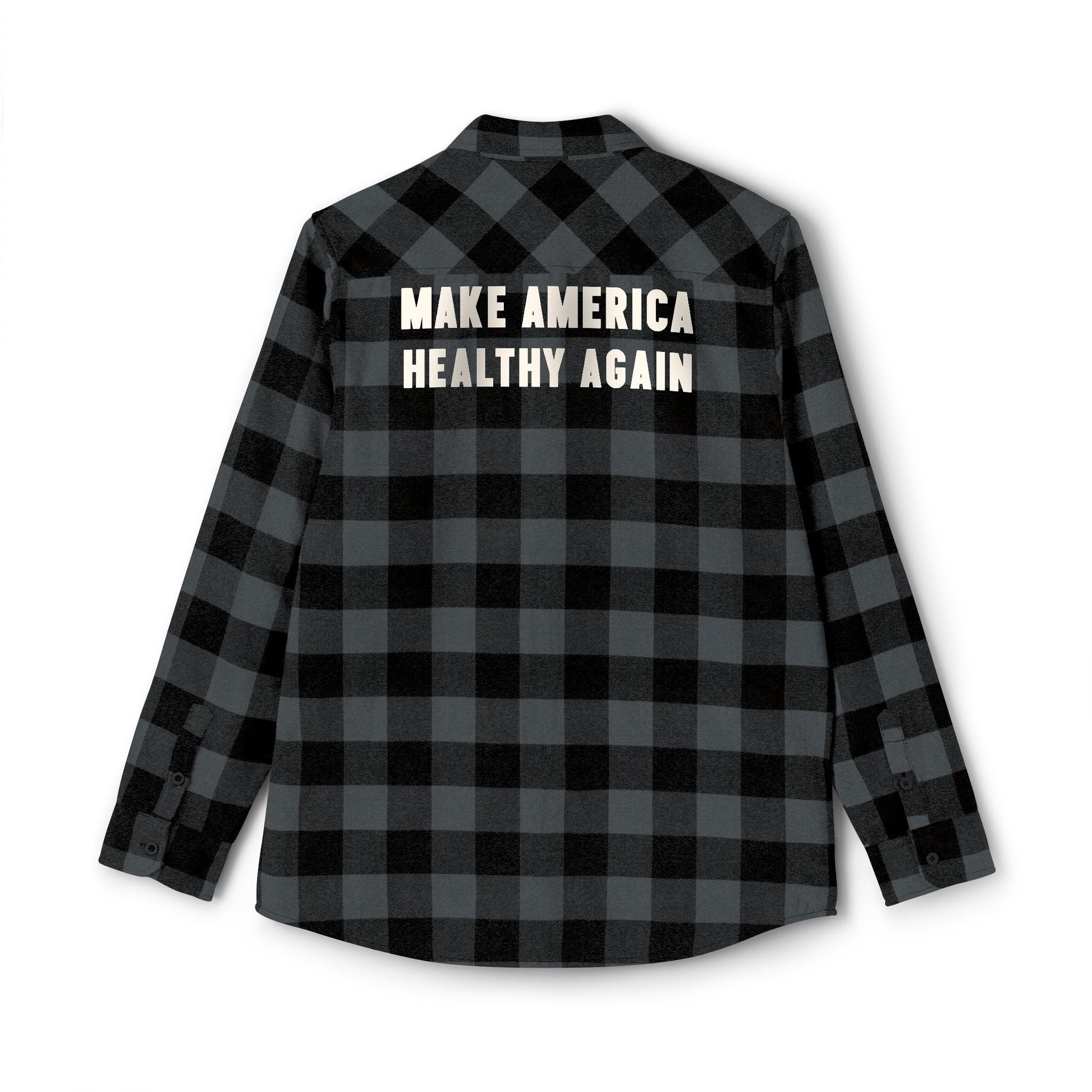 Make America Healthy Again II Unisex Flannel Shirt - Team Kennedy Official Merchandise